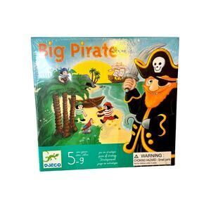 New DJECO Big Pirate Board Game Family Fun Educational Activity Toys  Gift